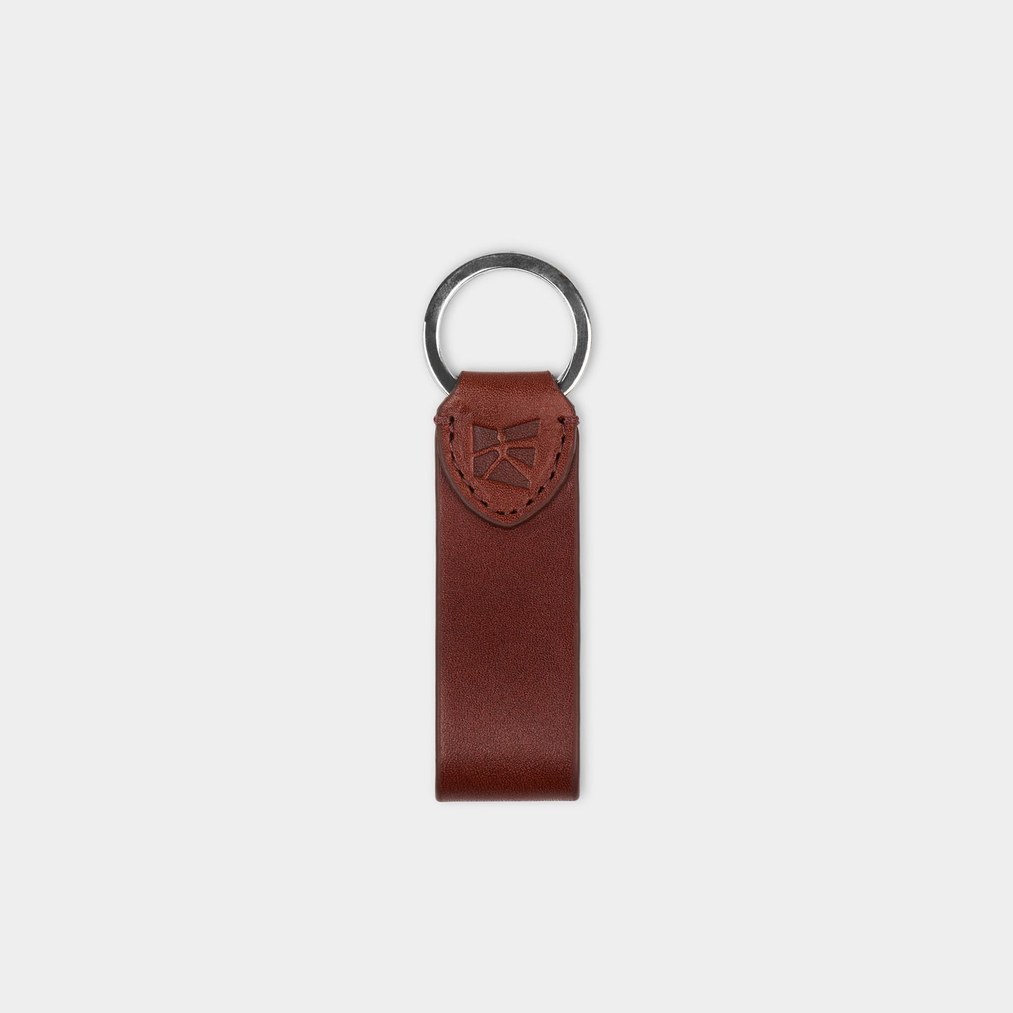 Leather keychain