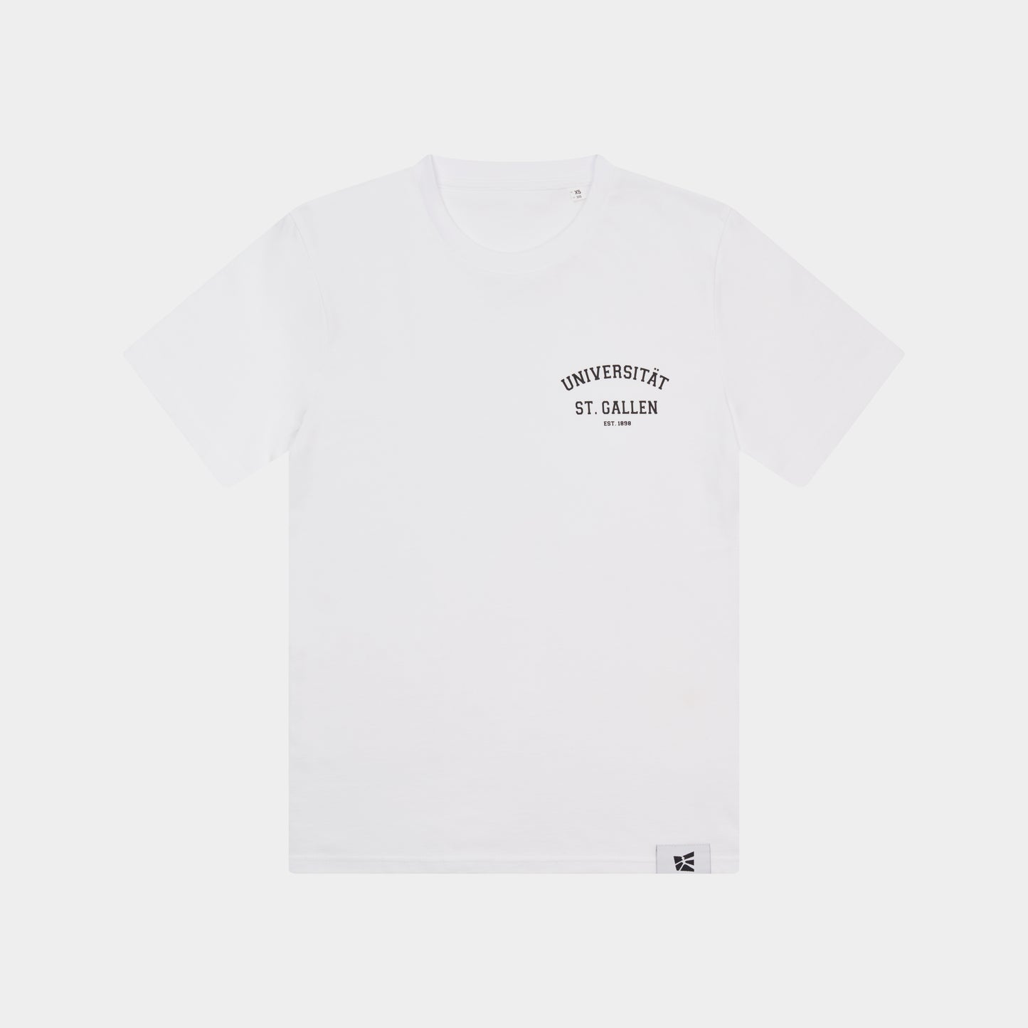 T-shirt print left chest