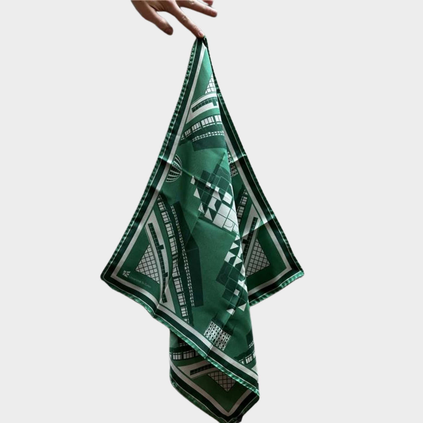 Seidenschal HSG Architektur