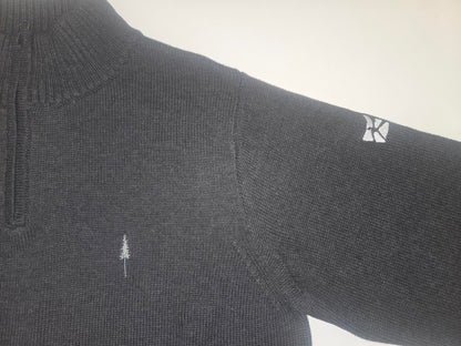 NIKIN TreePullover Quarter Zip HSG, Anthrazit