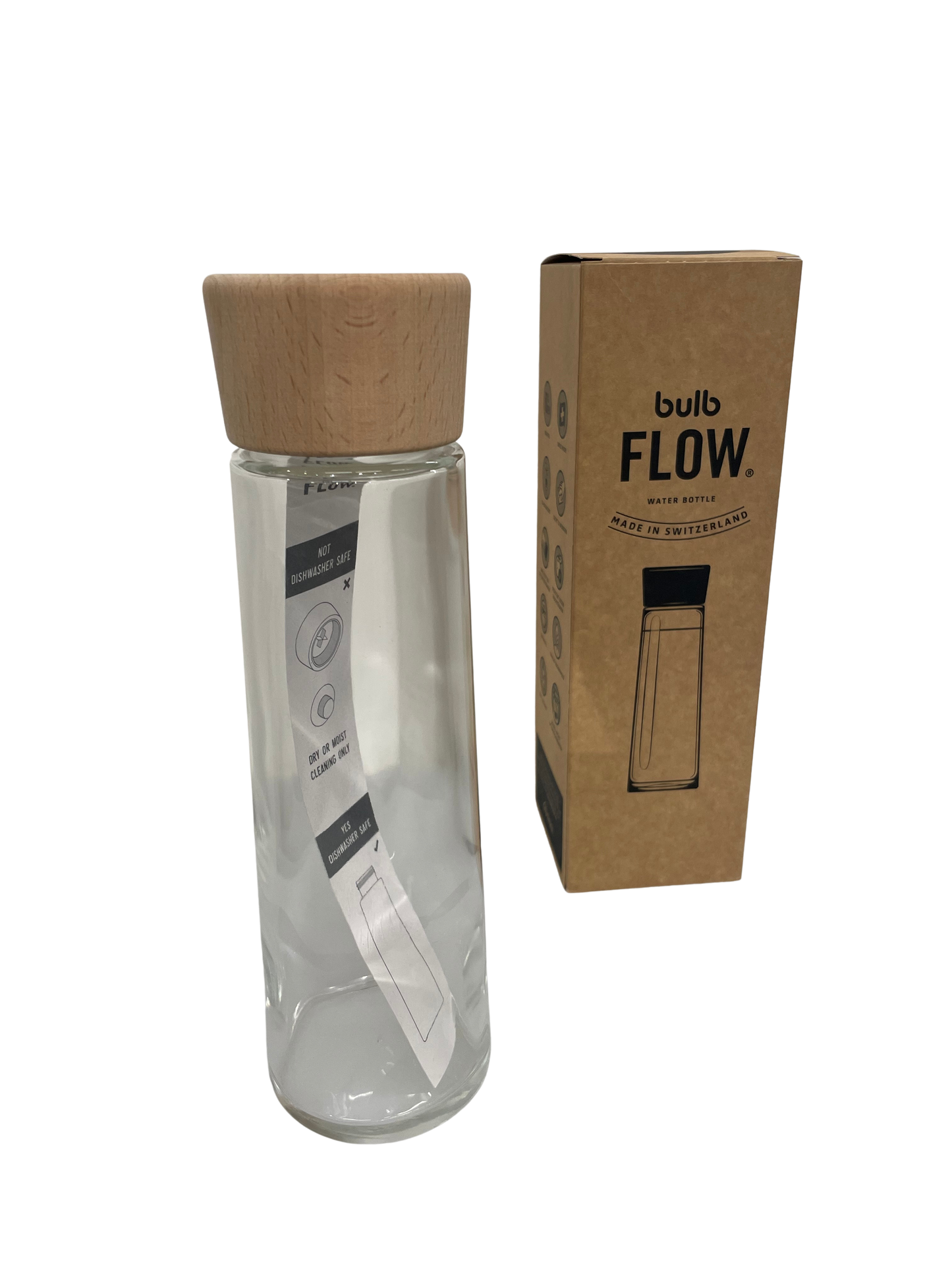 HSG FLOW Glasflasche
