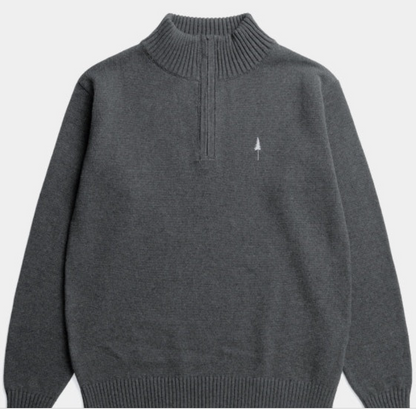 NIKIN TreePullover Quarter Zip HSG, Anthrazit